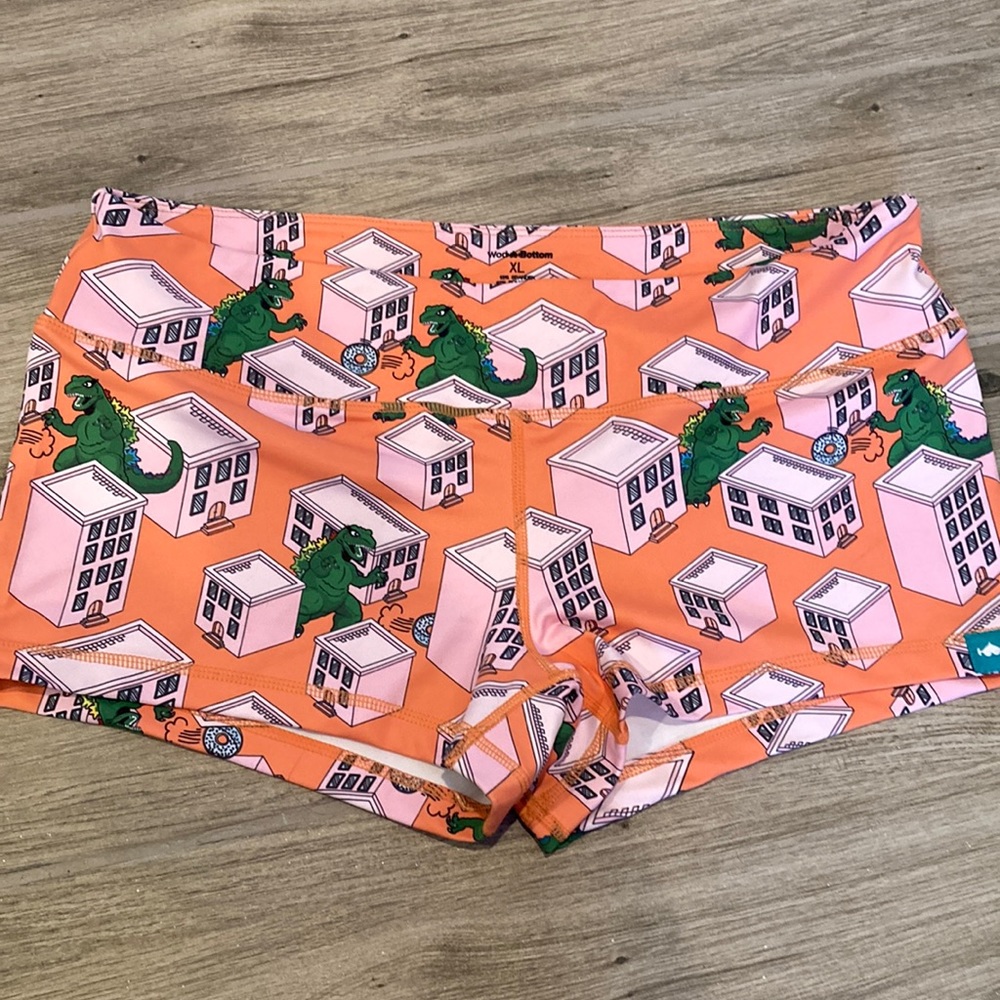 XL WodBottom Godzilla shorties